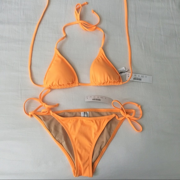 J. Crew String Bikini Set in Mango - Picture 5 of 8